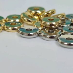 Разделитель, диаметр 6 мм, цвет: золото (1 штука)