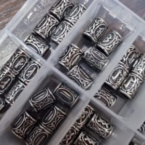 Руны в ассортименте, размер 12.5х10 мм, сталь (1 штука)