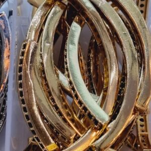 Разделитель, латунь, цвет золото, размер 60х4 мм