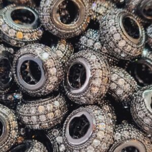 Разделитель, латунь, цвет чёрный, размер 8,3х4,3 мм