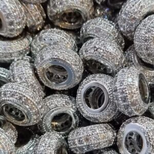 Разделитель, латунь, цвет серебро, размер 8,3х4,3 мм