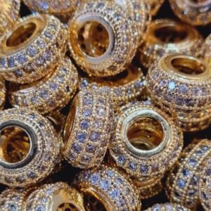 Разделитель, латунь, цвет золото, размер 8,3х4,3 мм