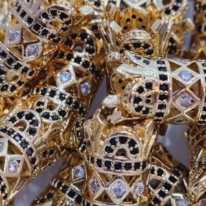 Разделитель, латунь, цвет золото, размер 17х9,5 мм