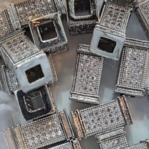 Разделитель, латунь, цвет серебро, размер 11,7х6,5 мм