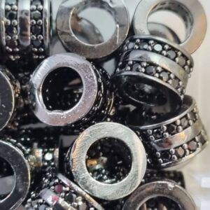 Разделитель, латунь, цвет чёрный, размер 8,5х5,7 мм