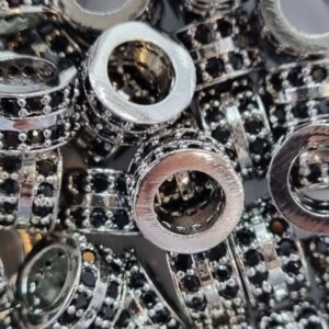 Разделитель, латунь, цвет серебро, размер 8,5х5,7 мм