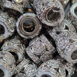 Разделитель, латунь, цвет серебро, размер 8х7,5 мм