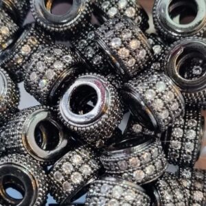 Разделитель, латунь, цвет чёрный, размер 9х6 мм