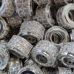 Разделитель, латунь, цвет серебро, размер 9х6 мм