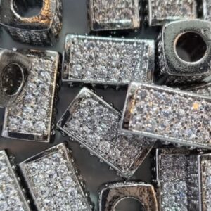 Разделитель, латунь, цвет серебро, размер 10х6 мм