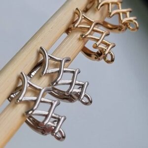 Швензы Ш008, покрытие позолота (1 пара)