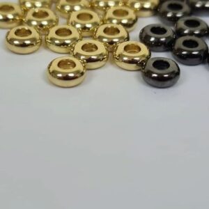 Разделитель, диаметр 4 мм, цвет золото (1 штука)