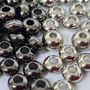 Разделитель, диаметр 4,3 мм, цвет серебро (1 штука)