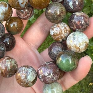 опал, нить 19 см, диаметр 18 мм