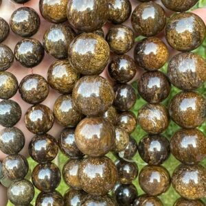 бронзит, нить 19 см, диаметр 12 14 16 18 мм