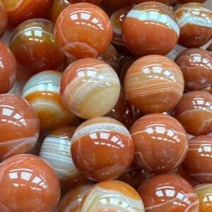 сердолик люкс, нить 19 см, диаметр 8/10/12/14/16 мм