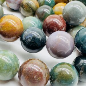 гелиотроп, нить 19 см, диаметр 14 мм